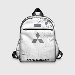 Детский рюкзак Mitsubishi - white gradient по-центру, цвет: 3D-принт