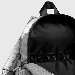 Детский рюкзак Dead by Daylight glitch на светлом фоне по-центру, цвет: 3D-принт — фото 2