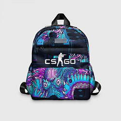 Детский рюкзак CS GO neon blob, цвет: 3D-принт
