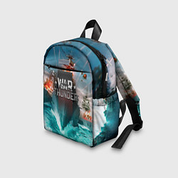 Детский рюкзак Wartunder корабль авианосец, цвет: 3D-принт — фото 2