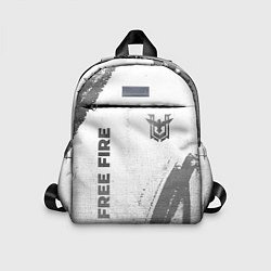Детский рюкзак Free Fire - white gradient вертикально, цвет: 3D-принт