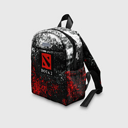 Детский рюкзак Dota 2 брызги красок, цвет: 3D-принт — фото 2