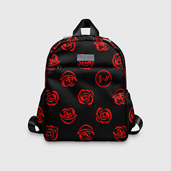 Детский рюкзак Twenty one pilots rose pattern