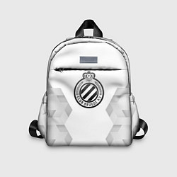 Детский рюкзак Club Brugge white poly, цвет: 3D-принт