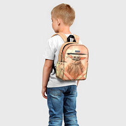Детский рюкзак Малыш Грогу, цвет: 3D-принт — фото 2