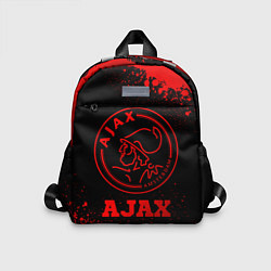 Детский рюкзак Ajax - red gradient, цвет: 3D-принт