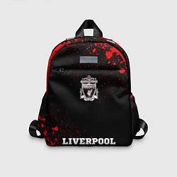 Детский рюкзак Liverpool - red gradient по-центру, цвет: 3D-принт