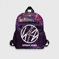 Детский рюкзак Праздничный Stray Kids, цвет: 3D-принт