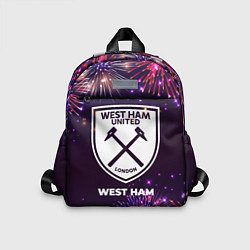 Детский рюкзак Праздничный West Ham, цвет: 3D-принт