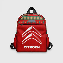 Детский рюкзак Citroen new year, цвет: 3D-принт