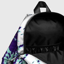 Детский рюкзак Portal краски синие, цвет: 3D-принт — фото 2