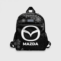 Детский рюкзак Снежный Mazda, цвет: 3D-принт