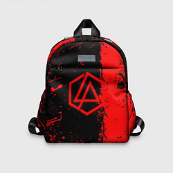 Детский рюкзак Linkin park краски всплеск текстура, цвет: 3D-принт