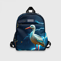 Детский рюкзак Аист и гроза, цвет: 3D-принт