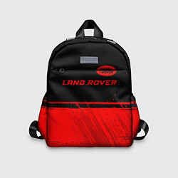 Детский рюкзак Land Rover - red gradient посередине, цвет: 3D-принт