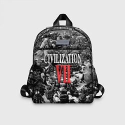 Детский рюкзак Civilization VII, цвет: 3D-принт