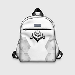 Детский рюкзак Warframe white poly, цвет: 3D-принт