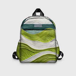 Детский рюкзак Лаймовые волны