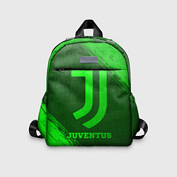 Детский рюкзак Juventus - green gradient, цвет: 3D-принт
