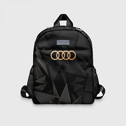 Детский рюкзак Audi golden poly, цвет: 3D-принт