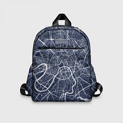 Детский рюкзак Карта Москвы - столица России, цвет: 3D-принт