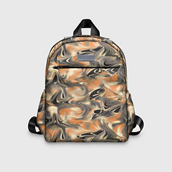 Детский рюкзак Абстракция - закрученный узор, цвет: 3D-принт