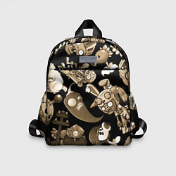 Детский рюкзак Растения против зомби в бежевом цвете, цвет: 3D-принт