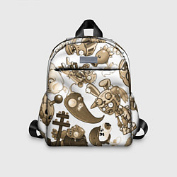 Детский рюкзак Растения против зомби в бежевых тонах, цвет: 3D-принт