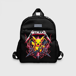Детский рюкзак Metallica - cool Pikachu, цвет: 3D-принт