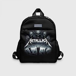 Детский рюкзак Metallica thrash metal - gesture, цвет: 3D-принт