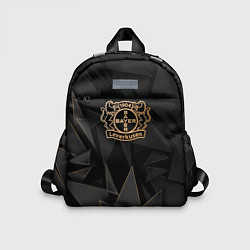 Детский рюкзак Bayer 04 golden poly, цвет: 3D-принт