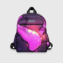 Детский рюкзак Розовая текстура разлом плит