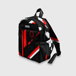 Детский рюкзак Nirvana текстура полосы, цвет: 3D-принт — фото 2