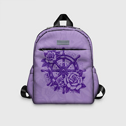 Детский рюкзак Штурвал в розах