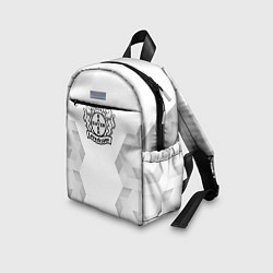 Детский рюкзак Bayer 04 white poly, цвет: 3D-принт — фото 2