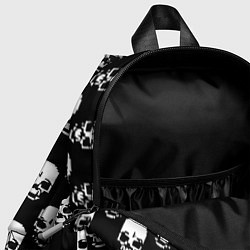 Детский рюкзак AC DC rock skull, цвет: 3D-принт — фото 2