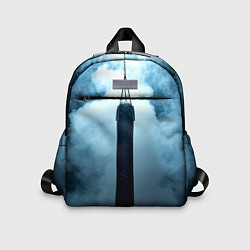 Детский рюкзак Боксерская груша в дыму, цвет: 3D-принт