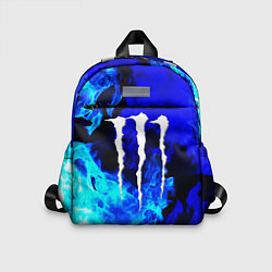 Детский рюкзак Monster energy синий дым