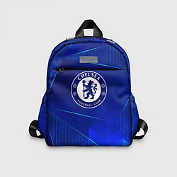 Детский рюкзак Chelsea blue poly, цвет: 3D-принт