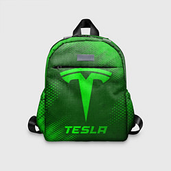 Детский рюкзак Tesla - green gradient, цвет: 3D-принт