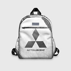 Детский рюкзак Mitsubishi - white gradient, цвет: 3D-принт