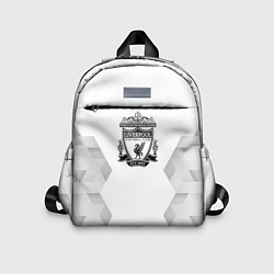 Детский рюкзак Liverpool white poly, цвет: 3D-принт
