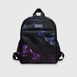 Детский рюкзак Color black blue pink, цвет: 3D-принт