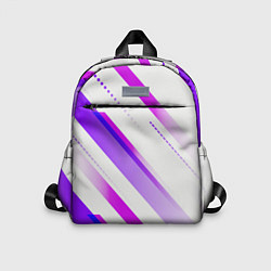 Детский рюкзак Color white pink, цвет: 3D-принт