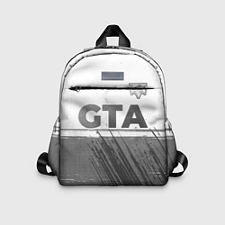 Детский рюкзак GTA - white gradient посередине, цвет: 3D-принт