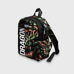 Детский рюкзак Татуировка дракона ирезуми, цвет: 3D-принт — фото 2