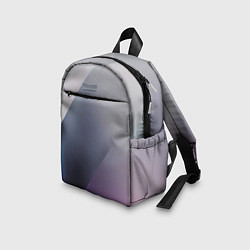 Детский рюкзак Color grey with stripes, цвет: 3D-принт — фото 2