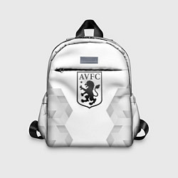 Детский рюкзак Aston Villa white poly, цвет: 3D-принт