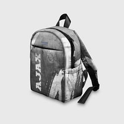Детский рюкзак Ajax - grey gradient вертикально, цвет: 3D-принт — фото 2
