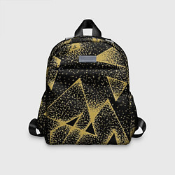 Детский рюкзак Triangle yellow with dots